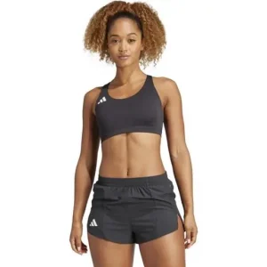 adidas Adizero Medium-Support Bra dam Black-Ab Erbjudande