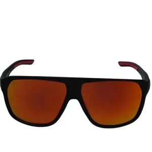 Endast idag Lipati New York Nocturnal Shine Sunglasses Matt Black/Red
