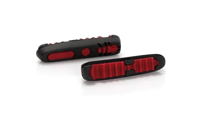 Expressleverans XLC Bromsklossar BS-X04 55 mm Röd/Svart 2 Par
