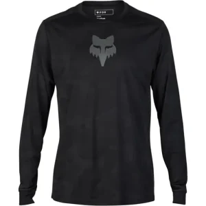 Begränsat erbjudande Fox Cykeltröja Ranger Tru Dri LS Jersey Black