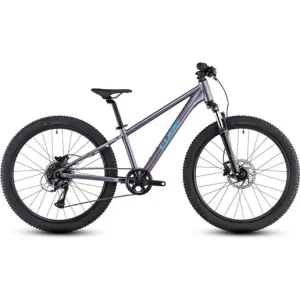 Sänkt pris Cube Barncykel Acid 240 Disc Galactic/Cyan 24"