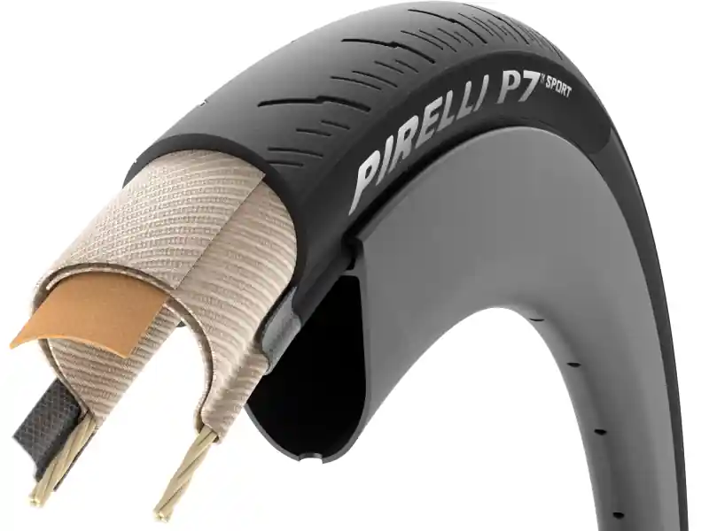 Nedsatt pris Pirelli P7 Sport Vikbart däck, 700x24C