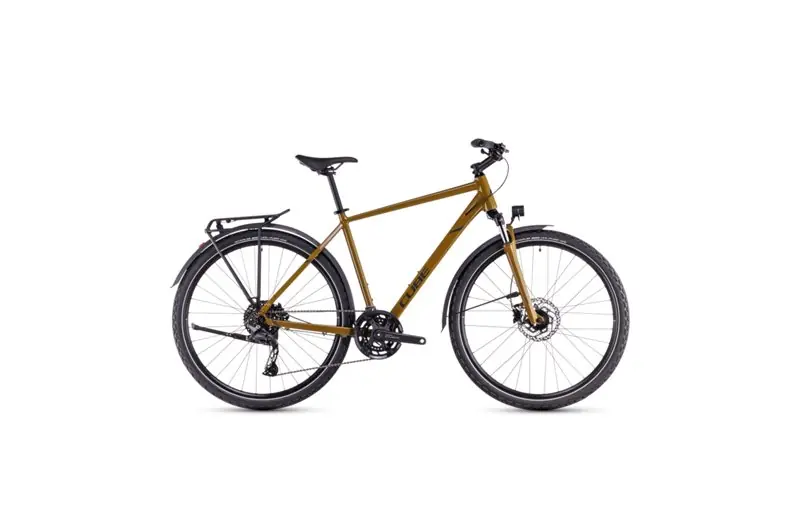 Bästa pris Crosshybrid Cube Nature Pro Allroad High Willowgreen/Black