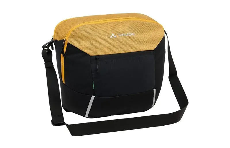 Begränsat erbjudande Cykelväska Pakethållare Vaude Cycle Messenger M Burnt Yellow