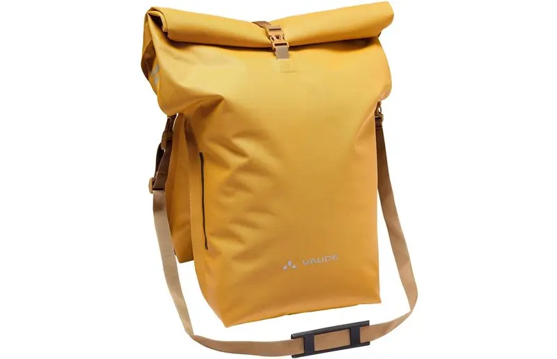 Bästa pris Cykelväska Pakethållare Vaude Proof Double Ul Burnt Yellow