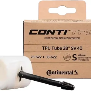Köp nu Continental TPU 700x25-35C cykelslang, 40 mm racerventil
