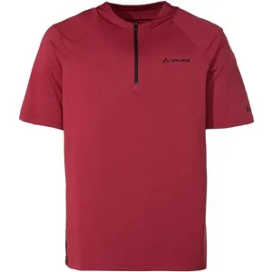 Begränsat antal Vaude Cykeltröja Herr Tremalzo Q-Zip Shirt Carmine