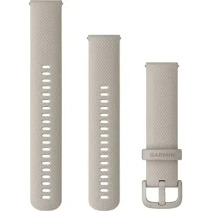 Armband Garmin Med Snabbfäste Silikon Grey 20mm Handla nu