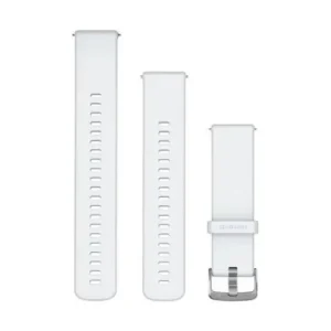 Armband Garmin Med Snabbfäste Silikon White 22mm Beställ nu