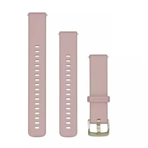 Armband Garmin Med Snabbfäste Silikon Pink 18mm Rabatter