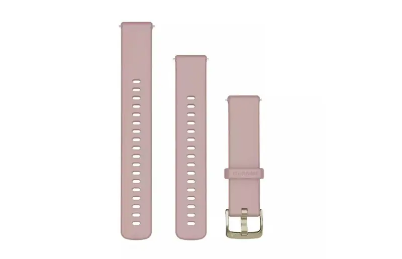 Armband Garmin Med Snabbfäste Silikon Pink 18mm Rabatter