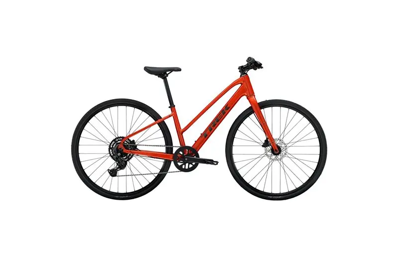 Billig Trek Cityhybrid FX 2 Stagger Gen 4 Lava