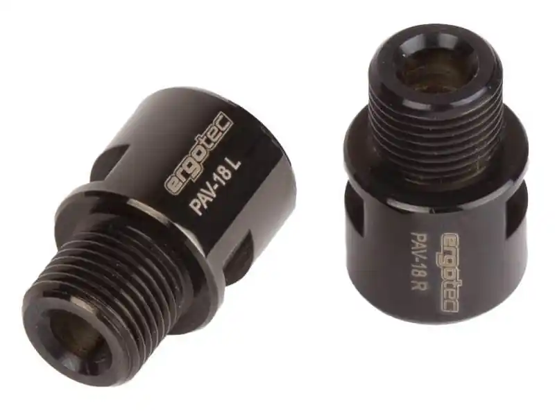 ErgoTec Pedalaxelförlängare, 18mm Premium