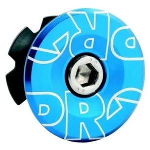 Pro Täcklock + Stjärna Gap Cap 11/8" (25mm) Blå Billig
