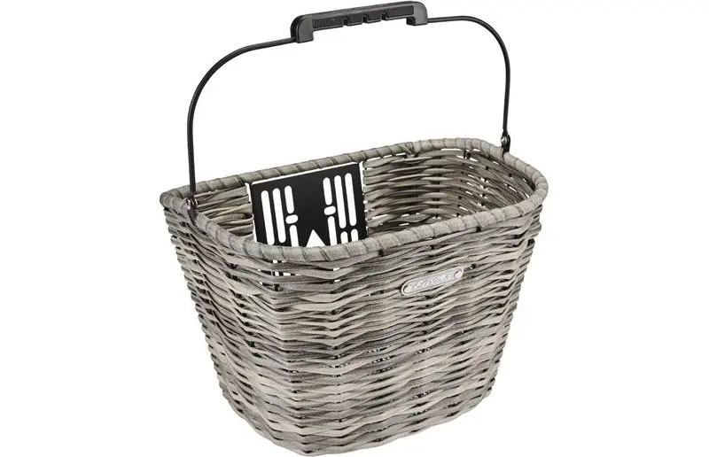 Electra Cykelkorg All-Weather Woven Front QR Basket Grey Erbjudande