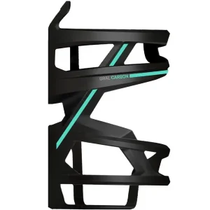 Rabatter Bianchi Gral Carbon Flaskhållare, Black/Celeste