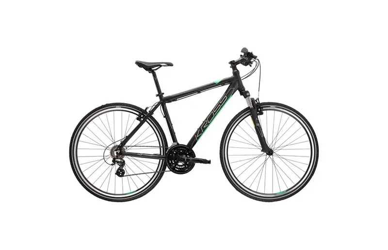 Crosshybrid Kross Evado 2.0 Black/Green 28 Fynd