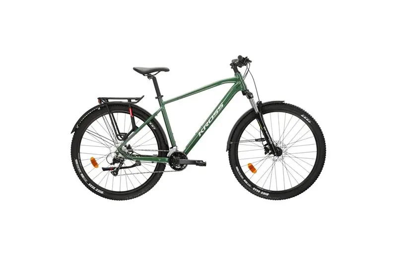 Rea Hardtail MTB Kross Hexagon 4.0 EQ Green/Silver 2024