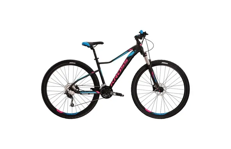 Snabb leverans Hardtail MTB Kross Lea 8.0 Black/Pink