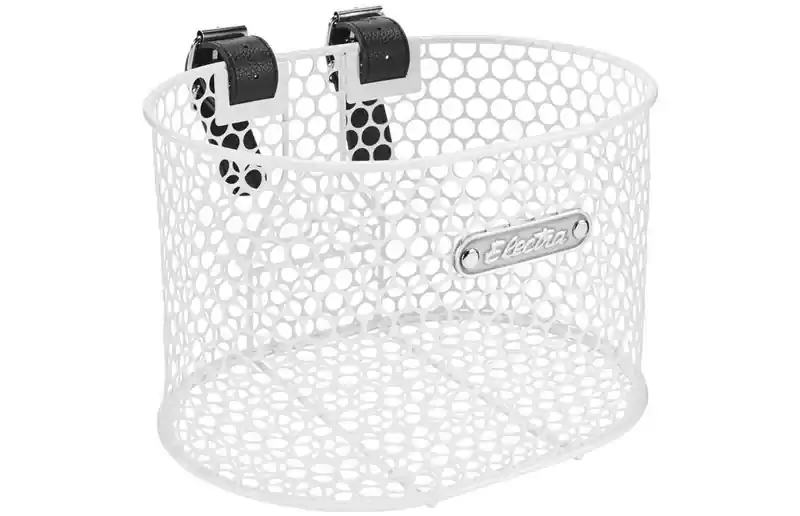 Billigare Electra Cykelkorg Honeycomb Small Strap-Mounted White