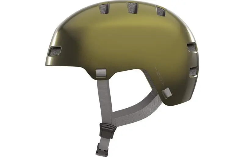 Populärt val Cykelhjälm Abus INDY Pepper Green