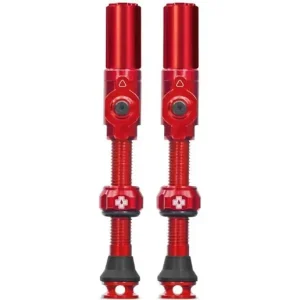 Snabb frakt Tubelessventil MUC-OFF Big Bore Hybrid 45mm Red