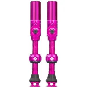 Tubelessventil MUC-OFF Big Bore Hybrid 45mm Pink Kampanjpris