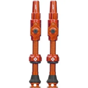Tubelessventil MUC-OFF Big Bore Lite 45mm Orange Handla nu