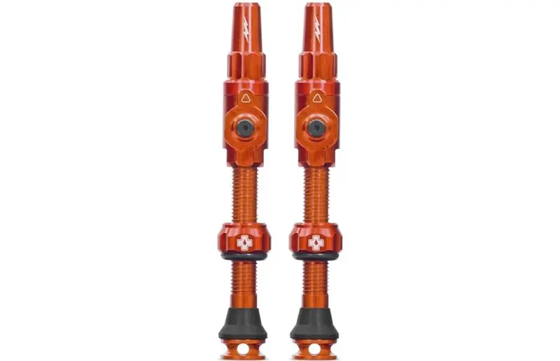 Tubelessventil MUC-OFF Big Bore Lite 45mm Orange Handla nu