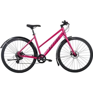 Köp online Active Hybridcykel Dam Max 117 Matt Red