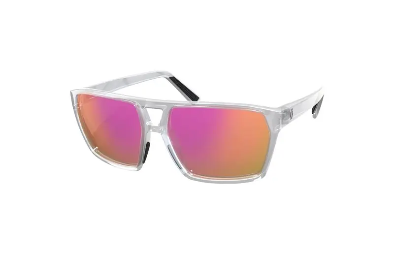 Trygg betalning Scott Tune Sunglasses Translucent/Pink Chrome