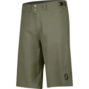 Begränsat erbjudande Cykelshorts Herr Scott Trail Flow w/pad Hay Green