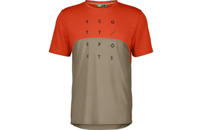 Cykeltröja Herr Scott Trail Flow DRI SS Mars Red/Toast Beige Beställ idag