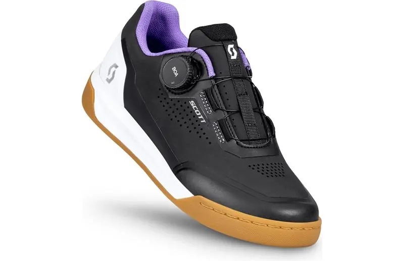 Cykelskor Scott W'S Mtb Volt Evo Flat Boa Black/White Erbjudandepris