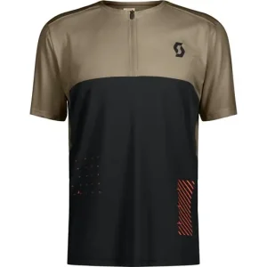 Begränsat erbjudande Cykeltröja Herr Scott Trail Vertic Zip SS Toast Beige/Black