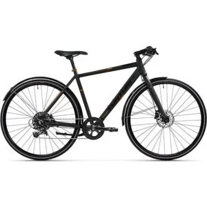 Fynd Cityhybrid Tunturi RX900 High Matt Dark Grey/Black/Orange