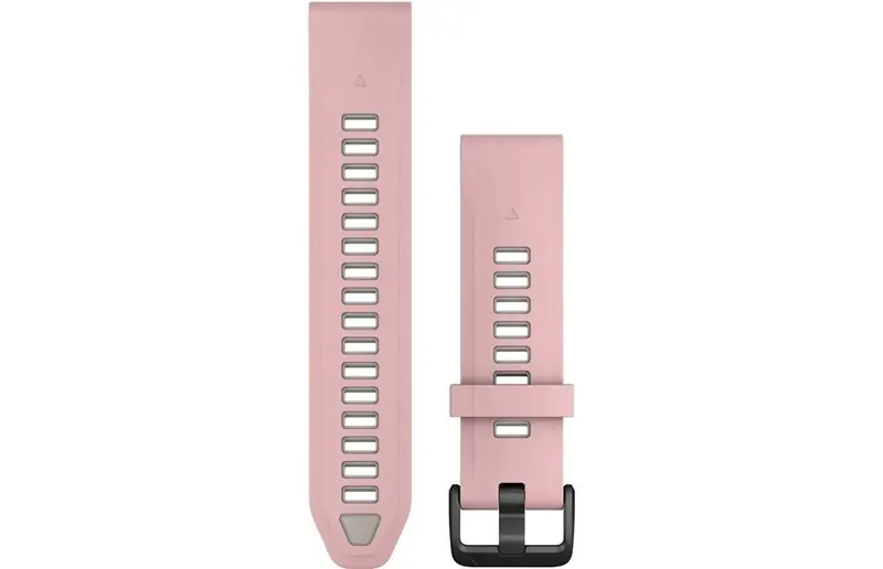 Armband Garmin Quickfit 20 Silikon Dust Rose/Fog Gray Billigare