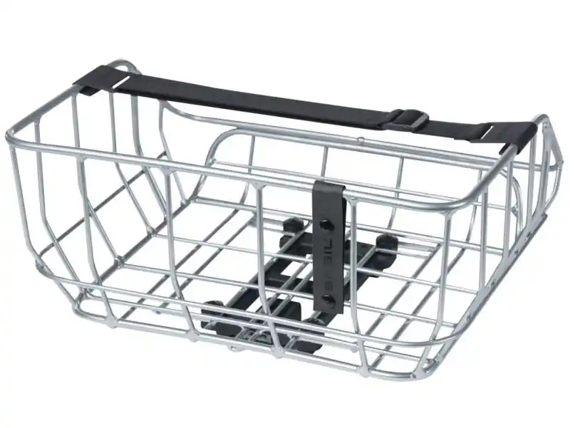 Basil Portland MIK Silver Cykelkorg, 34L I lager