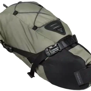 Snabb leverans Topeak BackLoader Green Sadelpinnsväska, 10L