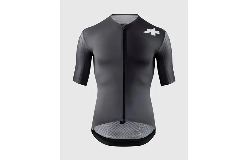 Rabatt Cykeltröja Assos Jersey EQUIPE RS S11 Precision Graphite