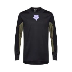 Reapris Cykeltröja Fox Jersey Defend LS Park Black