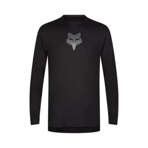 Cykeltröja Fox Jersey Ranger LS Cykeltröja Fox Head Black Endast idag