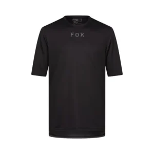 Cykeltröja Fox Jersey Ranger SS Wordmark Black Köp nu