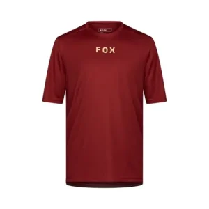 Cykeltröja Fox Jersey Ranger SS Wordmark Rust Bästa pris
