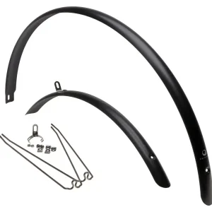 Bike Attitude Alu Mattsvart 28" Skärmsats, 45mm Premium
