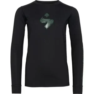Cykeltröja Sweet Protection Hunter LS Jersey JR Black Sista chansen