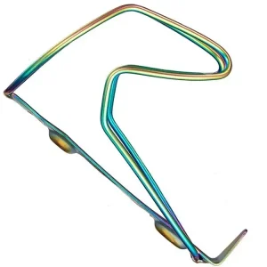 Populärt val Supacaz TiFly Cage Titanium Flaskhållare, Oil Slick