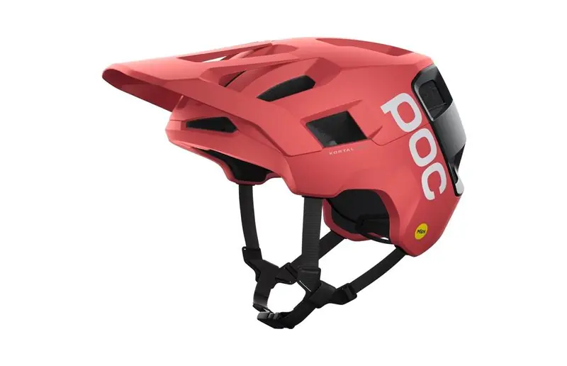 Billigare Cykelhjälm Poc Kortal Race Mips Coral/Uranium Black Matt