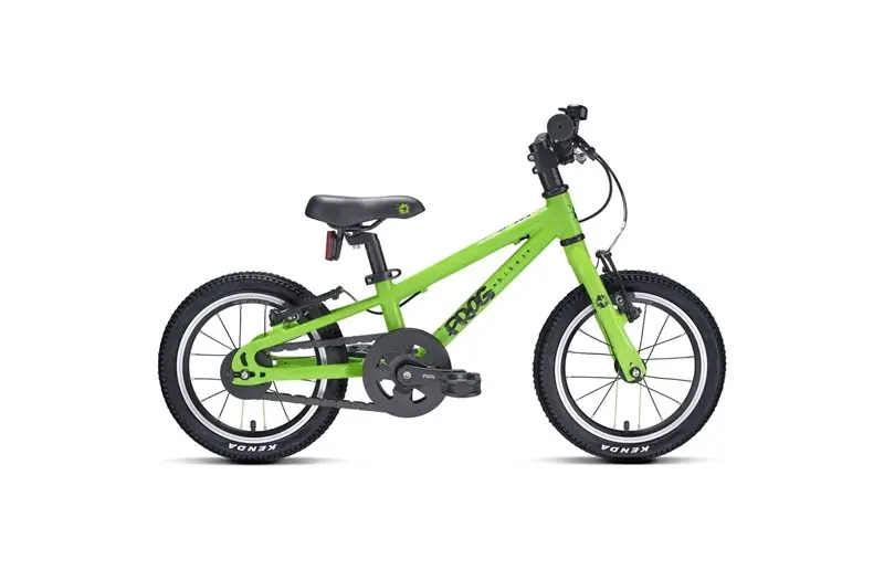 Begränsat antal Barncykel Frog 38 Green 14"