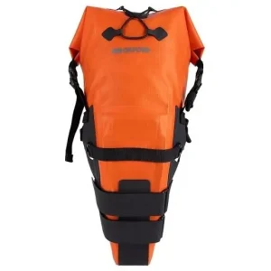 Billig Sadelväska OXC Seatpost bag Aqua Evo Adventure Pack 10L Orange